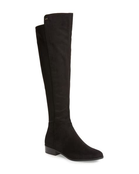 knee high boots michael kors|michael kors bromley riding boot.